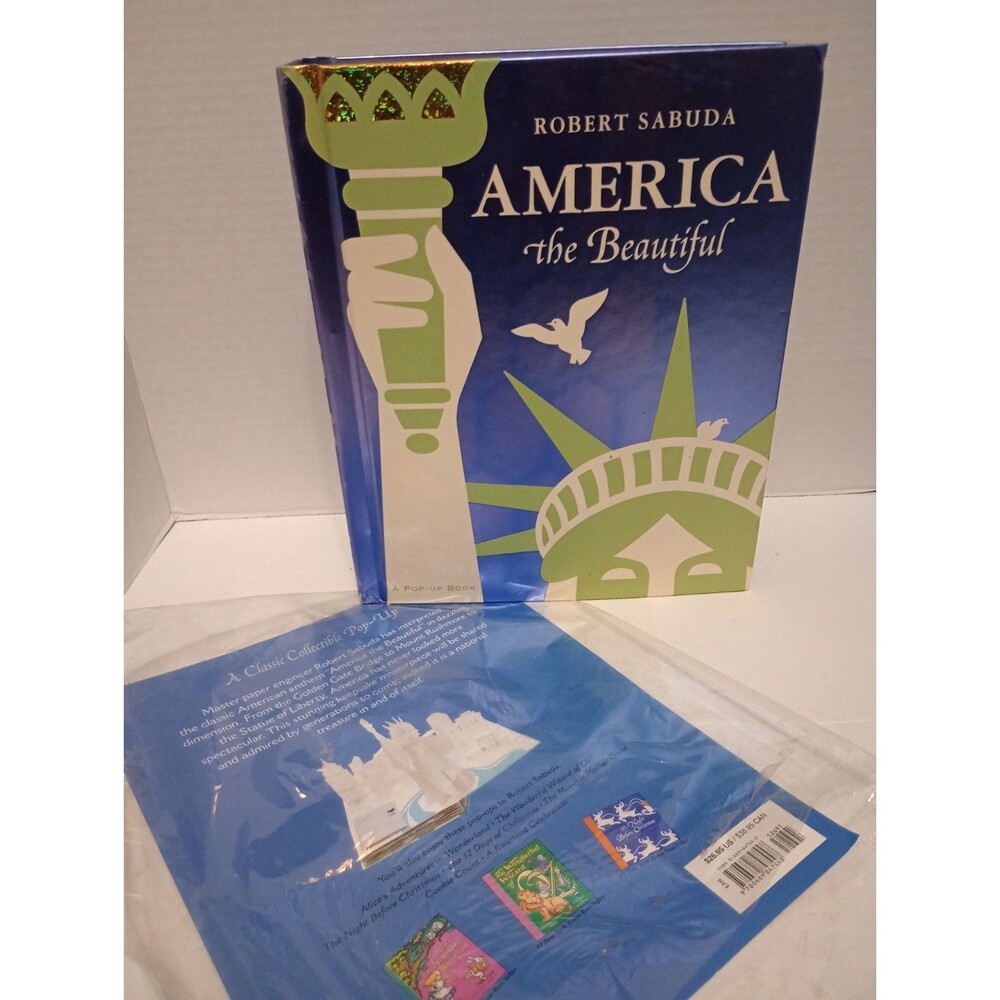 America the Beautiful: A Pop-up Book - hardcover Sabuda, Robert